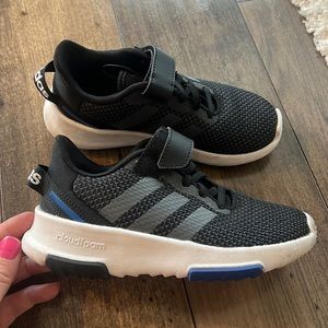 Adidas boys, athletic shoes, size 12